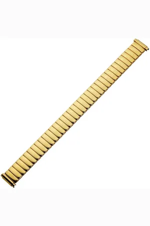 MARBURGER Uhrenarmband 12, 13, 14mm Edelstahl Gold Zugband - Verkäufer: