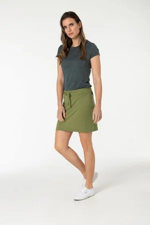 Supernatural Sweatrock Merino Rock W EVERYDAY SKIRT atmungsaktiver Merino-Materialmix - Verkäufer: