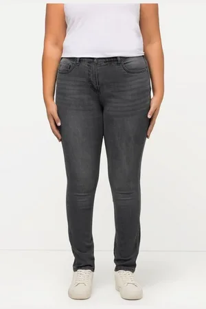 Ulla Popken Stretch-Hose Skinnyjeans Sarah schmale 5-Pocket-Form High Waist - Verkäufer: Popken Fashion Group