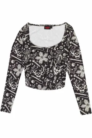 Stranger Things 2-in-1-Tanktop – Hellfire (Womens Longsleeve Top) - Verkäufer: fanseller