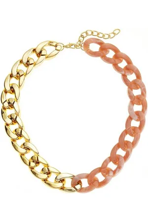 Lascana Panzerkette, in bicolor, Collier, Gliederkette, Halsschmuck, Halskette