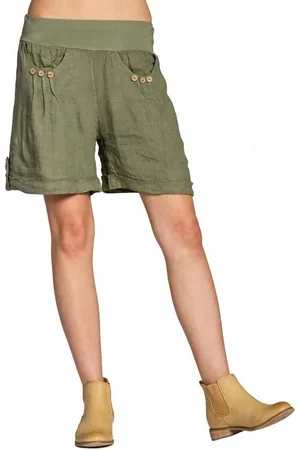 CASPAR Shorts BST002 Damen Leinen Shorts - Verkäufer: & SIKORA