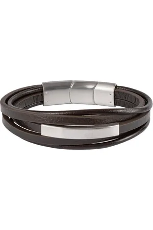 Jacques Lemans Armband Herren-Armband Leder, Edelstahl - Verkäufer: CHRIST Juweliere und Uhrmacher seit 1863 GmbH