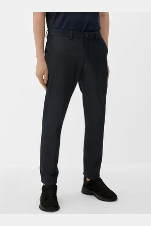 QS by s.Oliver Stoffhose Slim: Chino in Denim-Optik - Verkäufer: