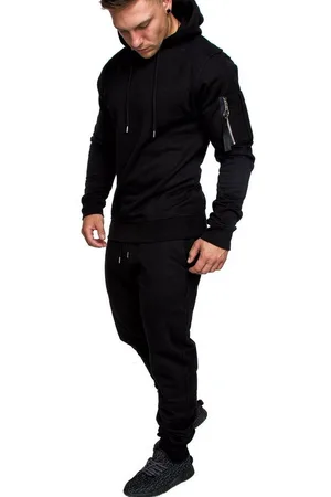 amaci Trainingsanzug TOLEDO, Herren Cargo Stil Sportanzug Jogginganzug Sporthose Hoodie - Verkäufer: