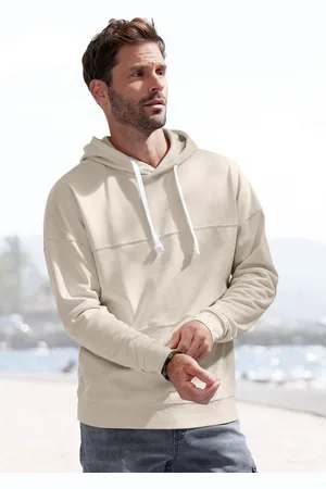 H.I.S Hoodie Langarm Sweater mit Kapuze, aus Baumwollmischung