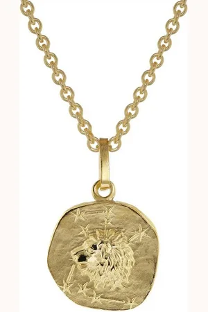 trendor Kette mit Anhänger Sternzeichen für Löwe Gold 333 Anhänger + - Verkäufer: uhrcenter
