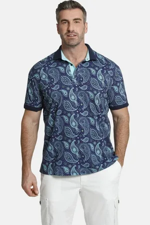 Charles Colby Poloshirt EARL SUITBERT Paisley Muster, Comfort Fit - Verkäufer: VANDERSTORM VENTURES