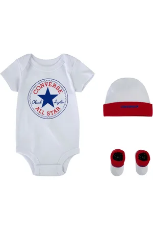 Converse Erstausstattungspaket CLASSIC CTP INFANT HAT BODYSUIT BOO (Packung, 3-tlg)