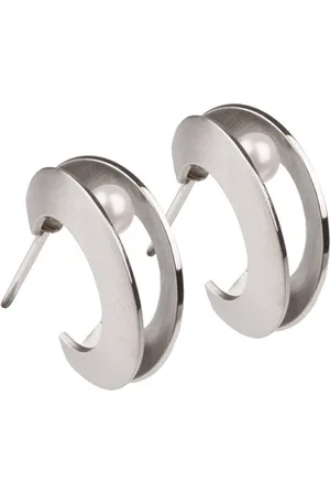 ERNSTES Paar Ohrstecker Edelstahl mit SW-Perle E156 - Verkäufer: Schmuck-Uhren-Trends