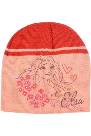 Disney Beanie Eiskönigin Elsa Kinder Mädchen Winter-Mütze Bommelmütze - Verkäufer: Yuhu Trading GmbH
