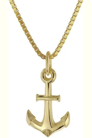Acalee Kette mit Anhänger mit Anker Gold 333/8K Anker-Collier - Verkäufer: uhrcenter