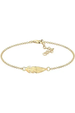 Elli Armband Feder 925 Sterling Silber, Feder - Verkäufer: JULIE & GRACE GmbH