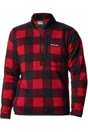 Columbia Strickfleece-Pullover Sweater Weather™ II Printed Half-Zip mit Logo auf der Brust - Verkäufer: bonvenon