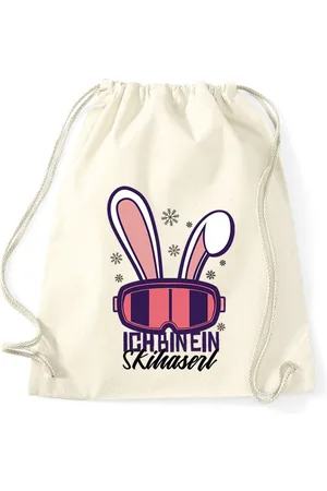 Youth Designz Turnbeutel Apres Ski Queen Baumwoll Tasche, mit lustigem Logo Aufdruck - Verkäufer: EmDa Trading GmbH