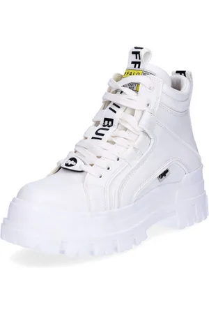 Buffalo Damen Plateau Schnürboot Aspha NC Mid Schnürboots - Verkäufer: Schuhe Shop