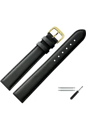 MARBURGER Uhrenarmband 18mm Leder XL Extra Lang - Verkäufer: