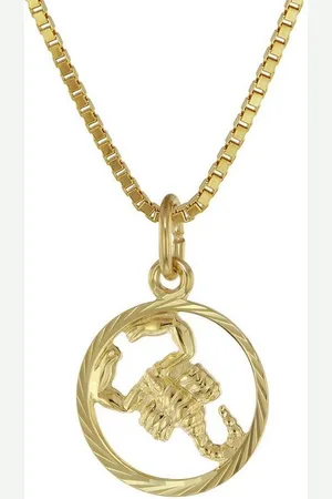 trendor Kette mit Anhänger Sternzeichen Skorpion 333 Gold + goldplattierte Kette - Verkäufer: uhrcenter