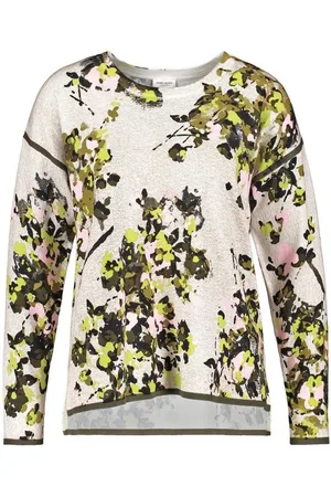 Gerry Weber Sweatshirt Pullover mit Blumenmuster - Verkäufer: Modehaus Arz