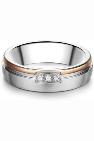 Trilani Fingerring silber/roségold, aus Edelstahl - Verkäufer: Juvalia