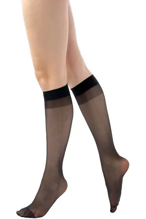 Disee Kniestrümpfe Fknie 20d FeelFree o/s Damen super softe Kniestrümpfe 20 DEN 4er Pack - Verkäufer: trustedsocks