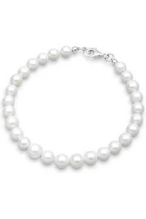 Elli Perlenarmband Muschelkernperlen Schimmernd 925 Sterling Silber - Verkäufer: JULIE & GRACE GmbH