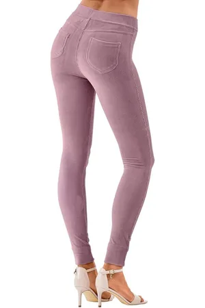 Lascana Leggings aus weichem Material in Cord-Optik, Loungewear