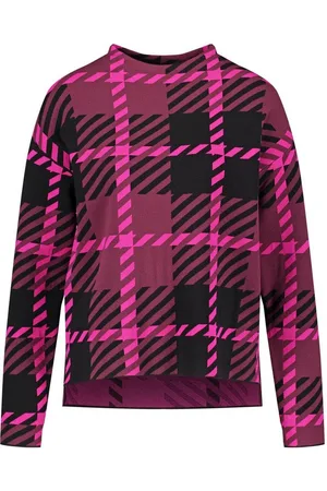 Gerry Weber Sweatshirt Pullover mit markantem Karo - Verkäufer: Modehaus Arz