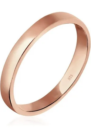 Elli Fingerring Basic Ehering Partnerring Damen 925er Silber, Ehering - Verkäufer: JULIE & GRACE GmbH