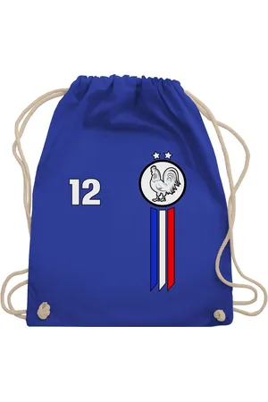 Shirtracer Turnbeutel 12. Mann Frankreich Emblem, 2026 Fussball WM Fanartikel - Verkäufer: