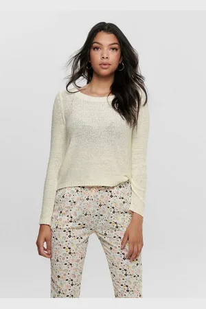 ONLY Strickpullover Einfarbiger Basic Strickpullover ONLGEENA ONLGEENA XO L/S PULLOVER KNT NOOS - Verkäufer: ARIZONAS