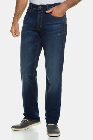 JP 1880 5-Pocket-Jeans Jeans FLEXNAMIC® Denim Straight Fit bis Gr. 70/35 - Verkäufer: Popken Fashion Group