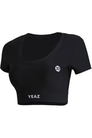 YEAZ Yogatop CLUB LEVEL SHORT TOP (1-tlg) Stylisches Top für Studio, Lounge oder Street Look - Verkäufer: Lifestyle Delights