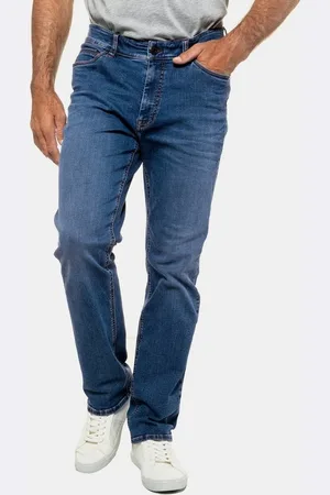 JP 1880 5-Pocket-Jeans Jeans FLEXNAMIC® Denim Straight Fit bis Gr. 70/35 - Verkäufer: Popken Fashion Group