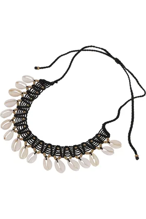 GURU-SHOP Perlenkette Ethno Kette, Tribal Goa Muschel Collier - - Verkäufer: