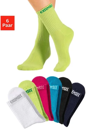 CHIEMSEE Tennissocken (Packung, 6-Paar) mit eingestricktem Markennamen