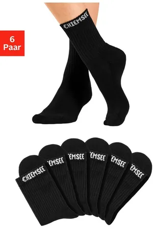 CHIEMSEE Tennissocken (Packung, 6-Paar) mit eingestricktem Markennamen