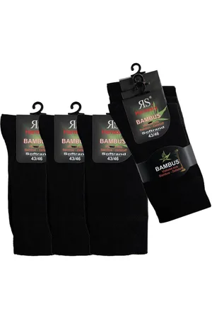 RS Harmony Basicsocken Bambus Viskose Socken Businesssocken Anzugsocken Softrand ohne Gummi (6 Paar) Spitze und Ferse verstärkt - Verkäufer: foot-art