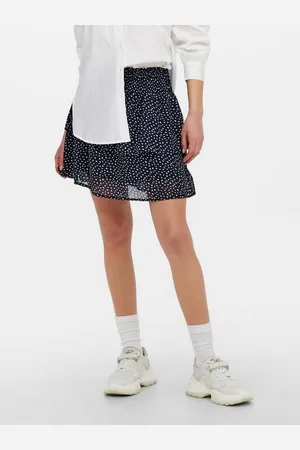 ONLY Sommerrock Mini Volant Rock Chiffon Rüschen Skirt mit Stretch Bund ONLANN ONLANN STAR LAYERED SMOCK SKIRT NOOS PTM - Verkäufer: ARIZONAS