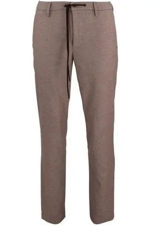 Alberto Fleecehose - Hose - Stoffhose -mit Flex-Bund im Slim Fit JUMP - Flanell Look - Verkäufer: Schneider Fashion Store
