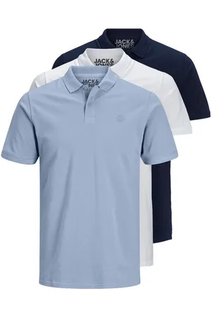 JACK & JONES Poloshirt Basic (3-tlg., 3er Pack) slimfit / figurbetont geschnitten - Verkäufer: Velvet-Shop