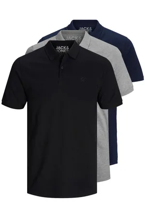 JACK & JONES Poloshirt Basic (3-tlg., 3er Pack) slimfit / figurbetont geschnitten - Verkäufer: Velvet-Shop