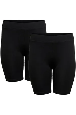 ONLY Leggings Kurze Leggings 2-er Stück Pack Shorts Übergrößen Plus Size (2-tlg) CARTIME SHORTS JRS NOOS - Verkäufer: ARIZONAS