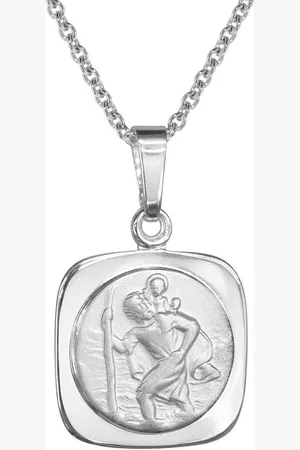 trendor Kette mit Anhänger mit Christophorus Anhänger 925 Silber - Verkäufer: uhrcenter
