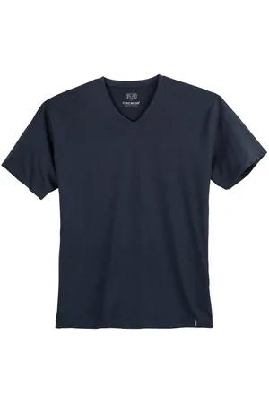 Ceceba V-Shirt V-Neck T-Shirt Übergröße navy - Verkäufer: bigtex