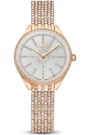 Swarovski Quarzuhr ATTRACT PAVÈ 5644053, Armbanduhr, Damenuhr, -Kristalle, Swiss Made