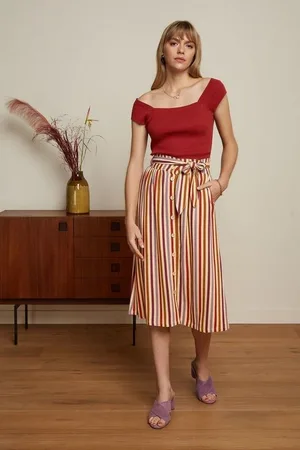 King Louie Stricktop - Strick Top aus Bio-Baumwolle für Damen - Verkäufer: Schneider Fashion Store