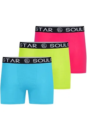 Soul Star Boxershorts MUBOXER3 (Packung, 3-St., 3er-Pack) Basic Herren Unterhosen Unterwäsche Extra Weiches Material Männer - Verkäufer: STYLE DIVISION