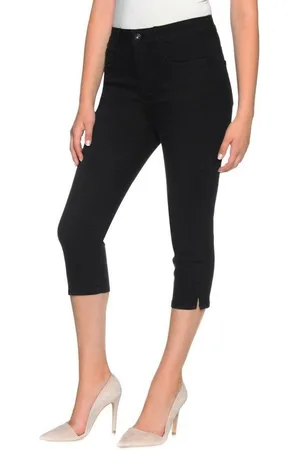 Stooker Women 3/4-Jeans Coco Stretch Jeans Hose - Skinny Fit - Black Denim - Verkäufer: Jeanstotal