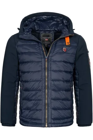 Geographical Norway Steppjacke Herren Winter Jacke Parka Steppjacke Kapuze Softshell Gesteppt Neu - Verkäufer: fashion-victim-style